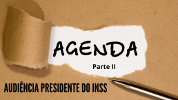 Agenda presidente INSS